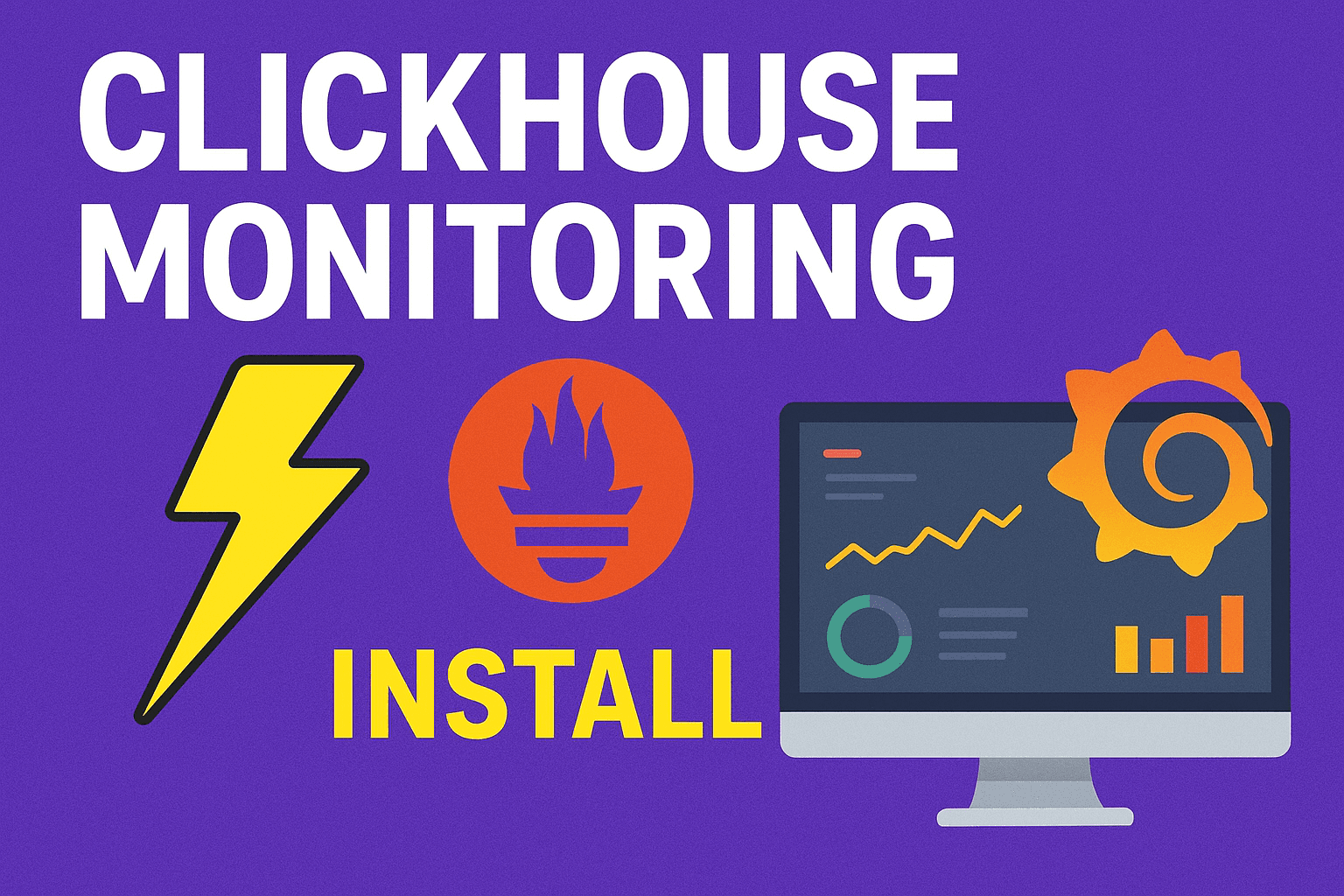 🚀 ClickHouse Setup with Prometheus and Grafana Monitoring