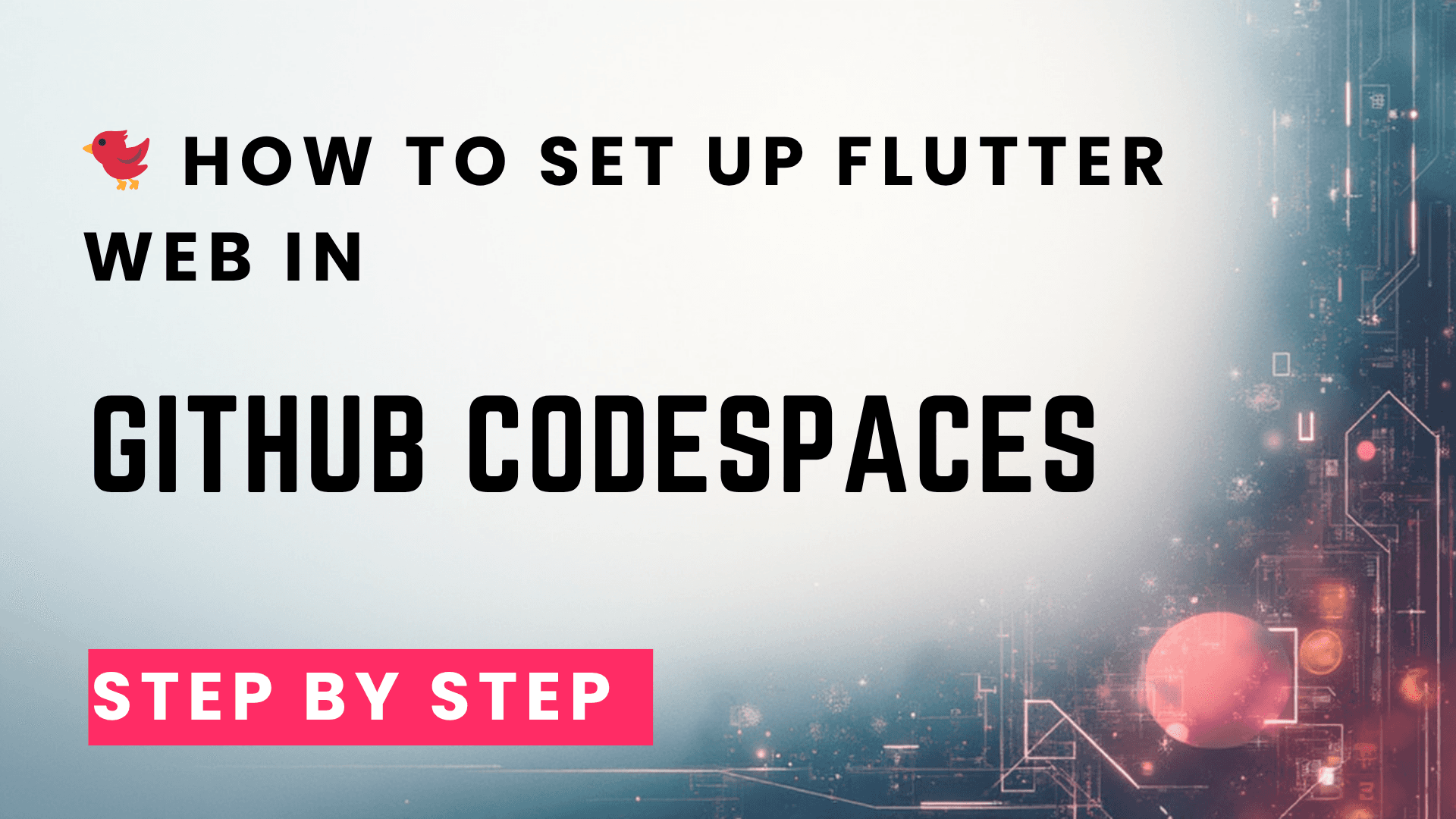 🐦 How to Set Up Flutter Web in GitHub Codespaces (Step-by-Step Guide)